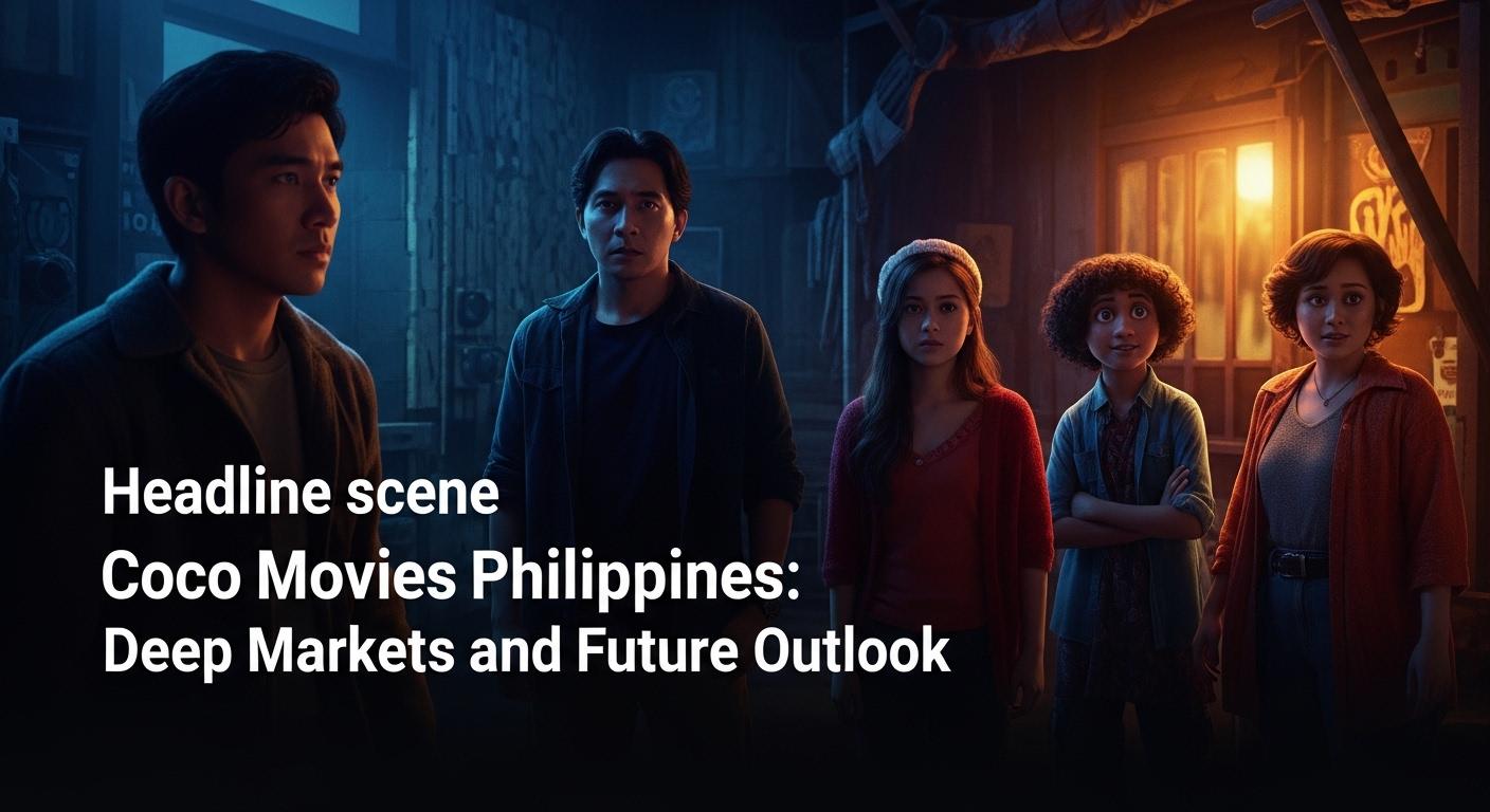 Collage depicting Philippine cinema and streaming platforms representing coco Movies Philippines