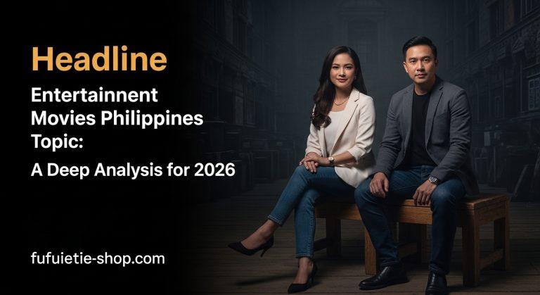 Editorial illustration of Philippine cinema landscape for entertainment Movies Philippines analysis.