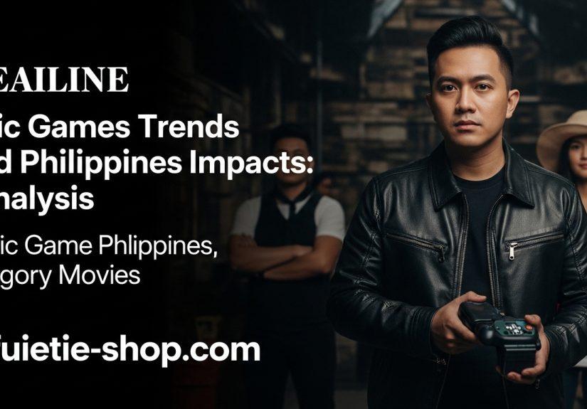 Editorial panel analyzing Epic Games' impact on Philippine media and entertainment.