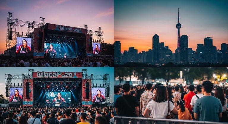 Lollapalooza 2026 concept imagery for Philippine readers